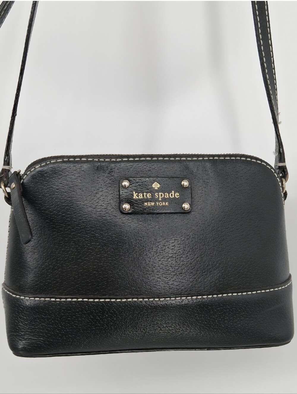 Kate Spade New York - Wellesley Hanna Black Leather Crossbody